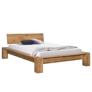 Massief houten bed Morton massief moeraseikenhout - 140 x 200cm