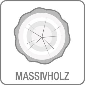 Massivholzbett Morton Sumpfeiche massiv - 160 x 200cm