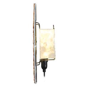 Wandlamp Bankok schelpen bruin 1 lichtbron