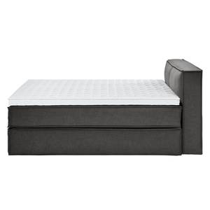 Premium Boxspringbett KINX Webstoff - Stoff KINX: Anthrazit - 180 x 220cm - H2 - 100 cm