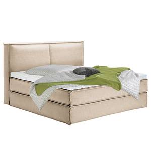 Premium Boxspringbett KINX Stoff KINX: Beige - 200 x 220cm - H2 - 130 cm