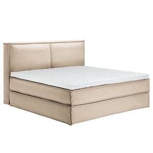 Premium Boxspringbett KINX Stoff KINX: Beige - 200 x 220cm - H2 - 130 cm