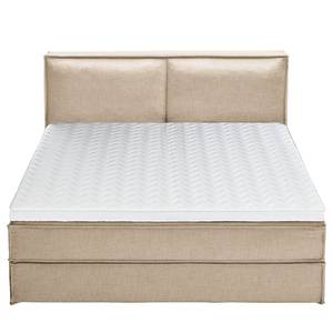 Premium Boxspringbett KINX Stoff KINX: Beige - 200 x 220cm - H2 - 130 cm