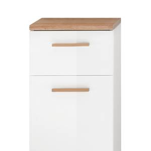 Lage kast Quickset 923 I wit/Riviera eikenhouten look