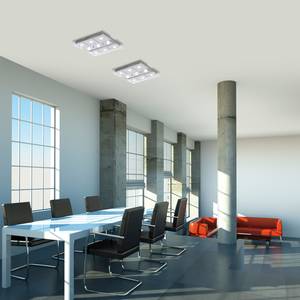 Lampada da soffitto Feld Ferro Color argento 9 luci