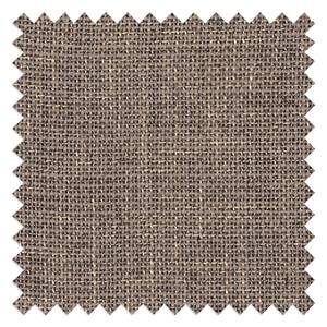 Grand canapé Lorenz Cuir synthétique / Tissu - Marron