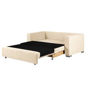 Divano letto LATINA Basic Tessuto - Tessuto Doran: color crema - Larghezza: 173 cm