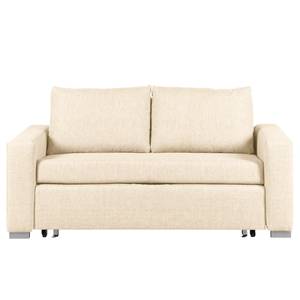 Divano letto LATINA Basic Tessuto - Tessuto Doran: color crema - Larghezza: 173 cm