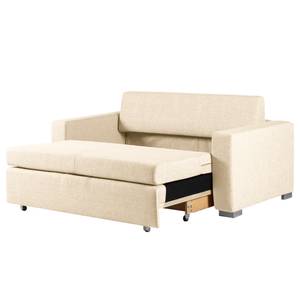 Canapé convertible LATINA Basic Tissu Doran : Crème - Largeur : 173 cm