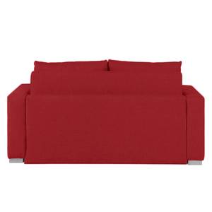 Canapé convertible LATINA Basic Tissu Doran : Rouge - Largeur : 173 cm
