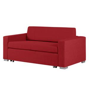 Slaapbank LATINA Basic Stof Doran: Rood - Breedte: 173 cm