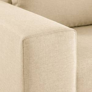 Schlafsofa LATINA Basic Webstoff - Stoff Doran: Creme - Breite: 153 cm