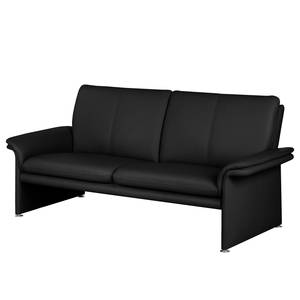 Sofa Capri (2,5-Sitzer) Echtleder Schwarz - Echtleder Mabel: Schwarz