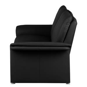 Sofa Capri (2-Sitzer) Echtleder Schwarz - Echtleder Mabel: Schwarz