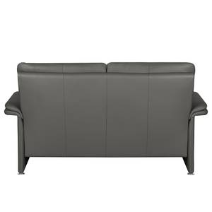 Sofa Capri (2-Sitzer) Echtleder Anthrazit - Echtleder Mabel: Dunkelgrau