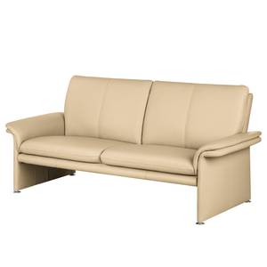 Bank Capri (2,5-zits) beige echt leer - Leer Mabel: Beige