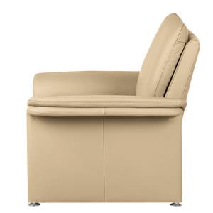 Sessel Capri Echtleder Beige - Echtleder Mabel: Warmes Beige