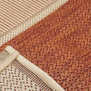 Teppich Saint Louis I Beige/Terra - 60 x 110 cm - Terracotta - 60 x 110 cm