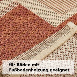 Teppich Saint Louis I Beige/Terra - 60 x 110 cm - Terracotta - 60 x 110 cm