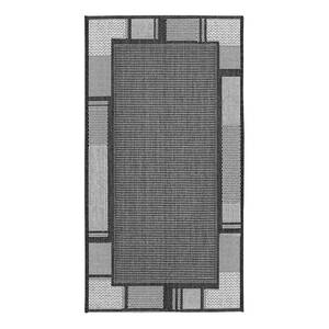 Tapis Saint Louis Anthracite / Argenté - Dimensions: 60 x 110cm - Anthracite - 60 x 110 cm
