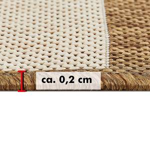 Tapijt Saint Louis bruin/beige - 67x140cm - Bruin - 67 x 140 cm