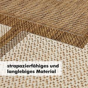 Tapijt Saint Louis bruin/beige - 120x170cm - Bruin - 120 x 170 cm