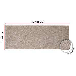 Tapis Subate Etoffe de coton - Brun