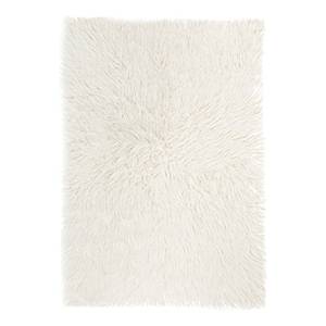 Tapis Flokati Laine - Blanc - 60 x 120 cm