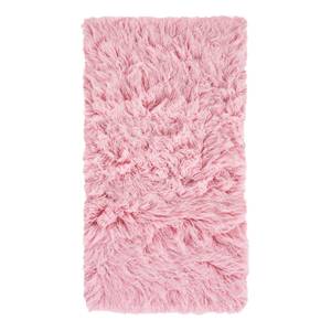 Teppich Flokati Wolle - Rosa - 60 x 120 cm