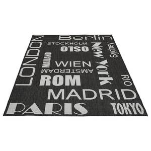 Tapis Saint Louis Fibres synthétiques - Gris clair / Anthracite