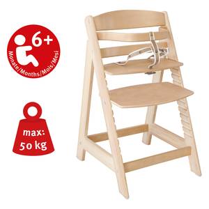Trapstoel Sit UP III trapsgewijs verstelbaar - natuurlijk hout