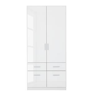 Armoire à portes battantes Celle Blanc brillant / alpin 2