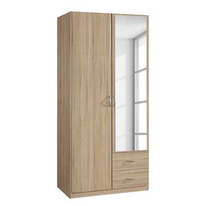 Armoire à portes battantes Case III Imitation chêne de Sonoma - 91 cm - 2 portes