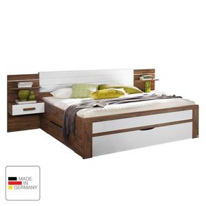 Bedframe Bernau Stirling eikenhouten look/Alpinewit - 160 x 200cm