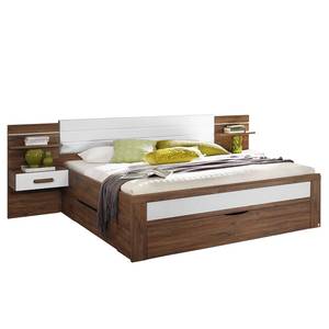 Bedframe Bernau Stirling eikenhouten look/Alpinewit - 160 x 200cm