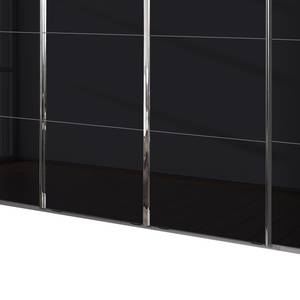 Zweefdeurkast Syncrono-C I metallic grijs/basaltkleurig glas - 361 x 230 cm