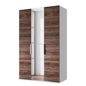 Armoire à portes battantes Vadora Imitation chêne de San Remo foncé - Largeur : 151 cm - Sans cadre passepartout - Sans éclairage