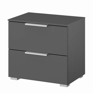 Table de chevet SKØP x2 Graphite - Largeur : 50 cm - Aluminium