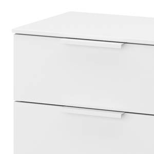 Table de chevet SKØP x3 Blanc alpin - Largeur : 50 cm - Couleurs du corps