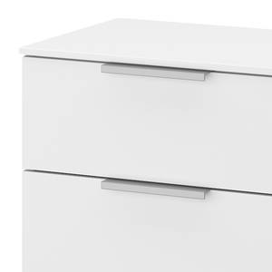 Table de chevet SKØP x3 Blanc alpin - Largeur : 50 cm - Aluminium