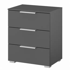 Table de chevet SKØP x3 Graphite - Largeur : 50 cm - Aluminium