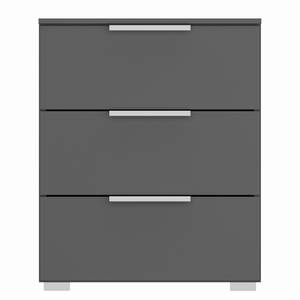 Table de chevet SKØP x3 Graphite - Largeur : 50 cm - Aluminium