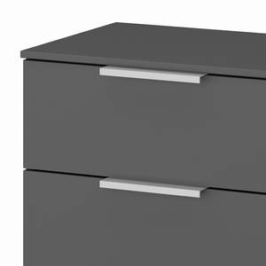 Table de chevet SKØP x3 Graphite - Largeur : 50 cm - Aluminium