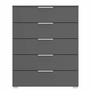 Buffet SKØP x5 Graphite - Largeur : 80 cm - Aluminium