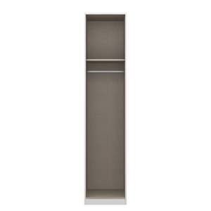 Drehtürenschrank KiYDOO V Hochglanz Weiß / Alpinweiß - 47 x 210 cm