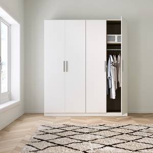 Armoire à portes battantes KiYDOO V Blanc alpin - 181 x 210 cm