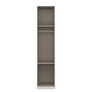 Drehtürenschrank KiYDOO II Hochglanz Weiß / Alpinweiß - 47 x 197 cm