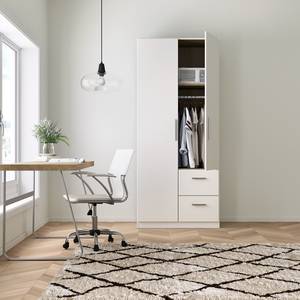 Armoire à portes battantes KiYDOO II Blanc alpin - 91 x 210 cm