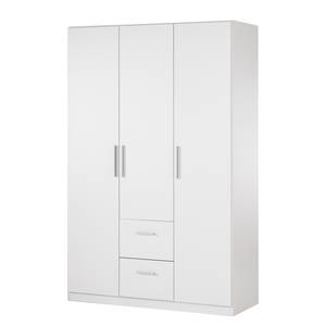 Armadio con ante battenti KiYDOO II Bianco alpino - 136 x 210 cm