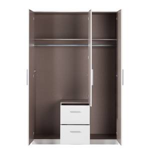 Armoire à portes battantes KiYDOO II Blanc alpin - 136 x 210 cm